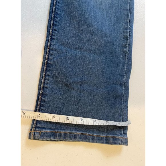 Kensie Women's Jeans Straight Leg Mid Rise Five Design Pockets Blue Size 6/28 - Picture 7 of 10